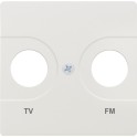 Tapa en blanco toma TV-FM TELEVÉS serie Sol Teide
