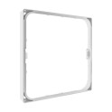 Marco cuadrado para downlight DL SQ155 WT