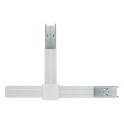 Juego carril de montaje TRUSYS FLEX T01-NODE 5P blanco (2u)