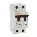 Interruptor CC Alpha+ 500V DC 2P 20A curva C 6kA