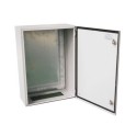 Caja metálica CPE superficie IP54 con placa de montaje 300x300x200mm