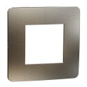 Marco 1 elemento Studio metal bronce blanco