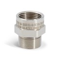 Adaptador M25x1,5  - 3/4  NPT inoxidable Ex e IIC-Ex d IIC