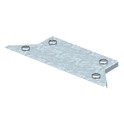 Tapa para derivación simple DFAA/200 galvanizado DOUBLE