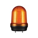 Luz de señalización LED 110/220 AC luz fija / intermitente diámetro 80 MM IP65 Q80L-110/220VAC-A ámbar