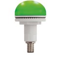 Luz multifuncional a LED verde P50 S QC 12/24V CC/CA