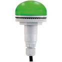 Luz multifuncional a LED verde P50 SM12 12/24V CC/CA