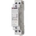 Telerruptor modular/ interruptor unipolar 1NA 16A SERIE 20, montaje carril 35mm, 48V AC contactos AgNi (emb.1u)