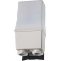 Interruptor crepuscular SERIE 10, corte bipolar carga 2NA 16A, 230V AC salida doble (emb.1u)