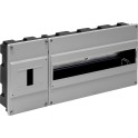 Caja distribución empotrar 16 elementos+4 precintables 420x188x55mm tapa gris