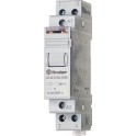 Telerruptor modular/conmutador 4 secuencias 2NA 16A SERIE 20, montaje carril 35mm, 24V AC contactos AgSnO2 (emb.1u)