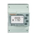 Contador de energía modular 1P+N 100A Imp y Exp kWh y kVArh RS485+2 SP