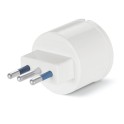 Adaptador para clavija 2P+T 16A 1x2P+T 16A blanco