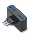 Adaptador 2P+T-10A( S11)4x2P+T-10A( P11)negro