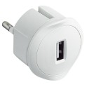 Adaptador USB blanco