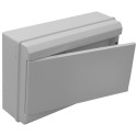 Caja distribución superficie ICP 697CG 40A gris