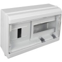 Caja distribución superficie ICP 691CBT 40A tapa blanca