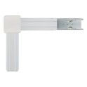 Juego carril de montaje TRUSYS FLEX L02-NODE 8P blanco  (2u)