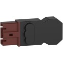 Conector DC macho