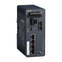 Conmutador Ethernet TCP/IP 4x10/100BASE-TX RJ45+1x100 base-FX (multimodo)