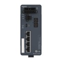 Conmutador Ethernet TCP/IP 4x10/100BASE-TX RJ45+1x100 base-FX (monomodo)