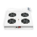 Módulo 2 ventiladores con termostato analógico para racks de exterior