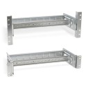 Carril DIN ajustables de 2U-4U para racks de exterior