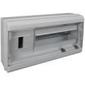 Caja distribución superficie ICP 698CGT 1-4 elementos tapa gris