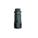 Racor RQGZ-M diámetro 10,0 M12x1,5 IP68 gris