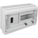 Caja distribución superficie ICP 697CBT 40A blanca