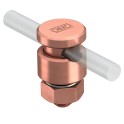 Conector con grapa para conductor redondo 8-10mm Cu