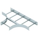 Pieza T para bandeja escalera 110x400mm acero ST galvanizado