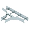 Pieza T para bandeja escalera 110x200mm acero ST galvanizado