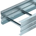 Bandeja de vano ancho 200x500x6000mm acero galvanizado caliente WKL 2050 FT