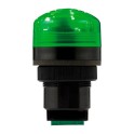 Piloto para cuadros P40 A LED verde 12/24V AC/DC negro