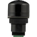 Piloto para cuadros P40 A 12/24V AC/DC negro