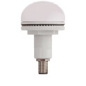 Zumbador con luz a LED multicanal blanco P50 QC 12/24V CC/CA