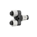 Conector SAI-Y-4S-M12/M12