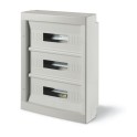 Cuadro de distribución sin puerta IP40 54DIN 550x434x140mm