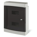 Cuadro de distribución con puerta IP40 24DIN 400x326x108mm