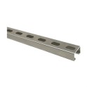 Perfil STRUT 41x21x2mm 3m acero cincado