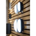 Luminaria exterior LED Bulkhead 11W 840 negro