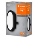 Luminaria exterior LED Bulkhead 6W 840 negro