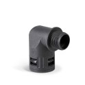 Racor RQW1-P diámetro 34,5 29 IP 66 negro