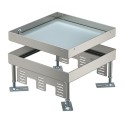 Caja cuadrada SL1 RKN3 9 V SL1 21, de tapa ciega 243x243x105 acero inoxidable, A2