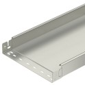 Bandeja portacables MKSMU sin perforar troquel de unión 60x400x3050mm acero inoxidable 1.4301 A2 1.4301 pulido con tratamiento