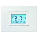 Termostato táctil digital de pared SERIE 1T, 1 contacto conmutado, IP20 blanco