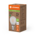 Lámpara LED Classic P 25 Filament Non-Dim Energy efficiency class A 1.2W 840 Frosted E27