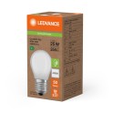 Lámpara LED Classic P 25 Filament Non-Dim Energy efficiency class A 1.2W 840 Frosted E14