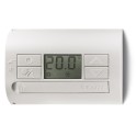 Termostato digital de pared SERIE 1T, 1 contacto conmutado, IP20 blanco (emb.1u)